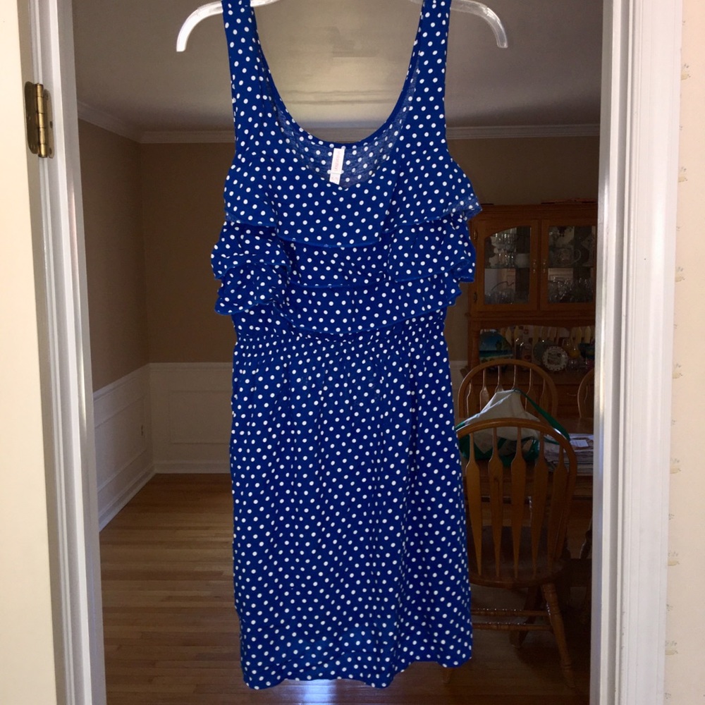 Polka dotted dress
